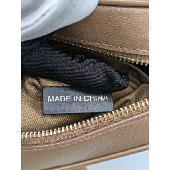 Burberry Vintage Check Large Camera Shoulder Bag Earth 8084495 - Picture 11 of 14